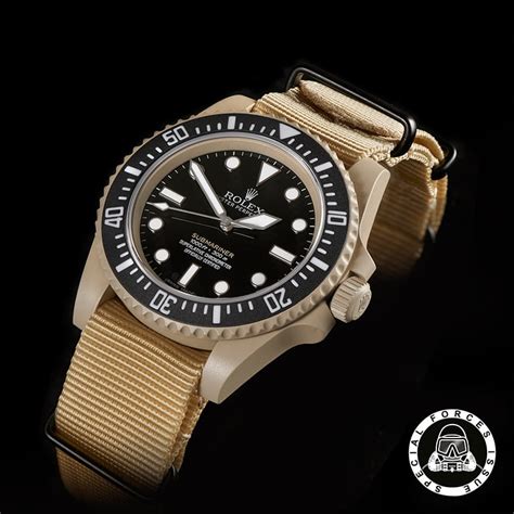 rolex milsub military edition